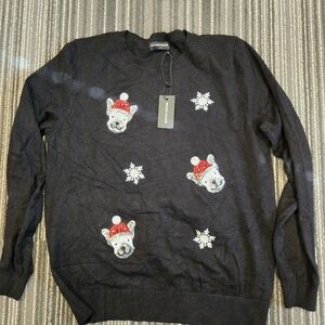 Christmas Sweater With Dogs